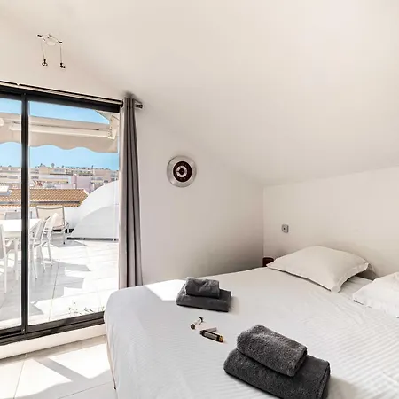 Luxury Penthouse 120 M2 In The Heart Of Apartmán Cannes